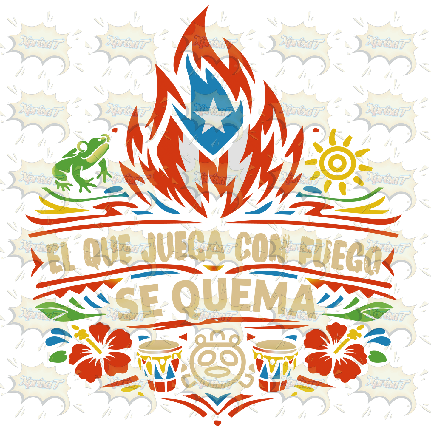 Juega con Fuego - T-Shirt