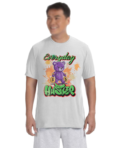 Hustler Bear - T-Shirt