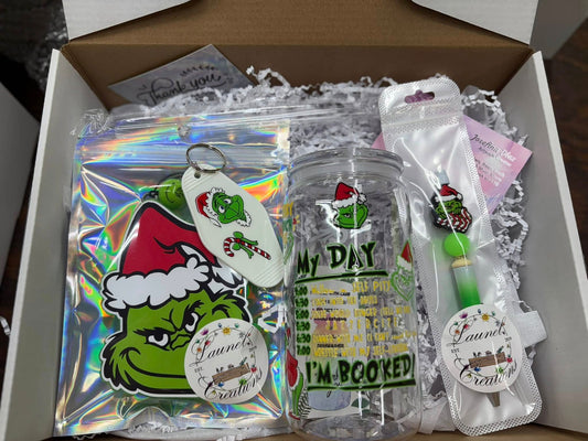 The Grinch Deluxe Box - Custom Gift Set 🎁